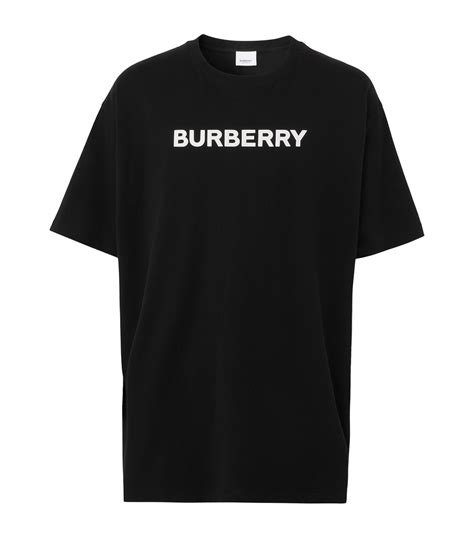 burberry t shirt logo graphic|Burberry oversized t shirt.